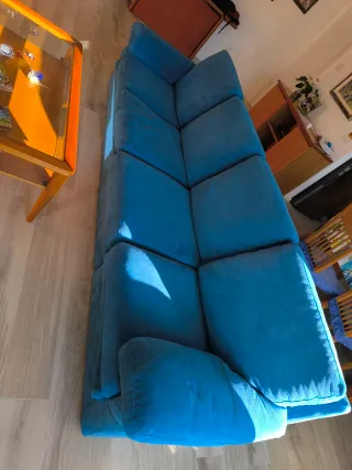 Divano 4 posti in alcantara