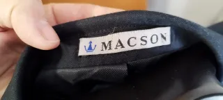 Traje MACSON azul marino