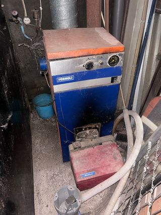 Caldera Gasoil Ferroli Funcionando