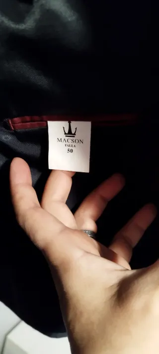 Traje de hombre gris