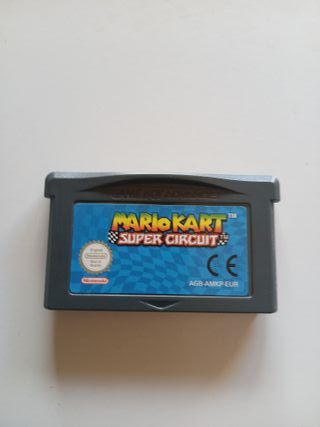 Game Boy Advance Bianca + Mario Kart