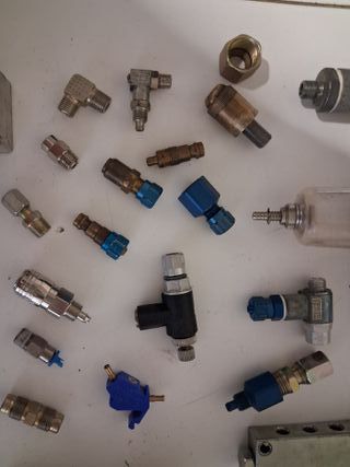 Lote componentes neumática aire comprimido
