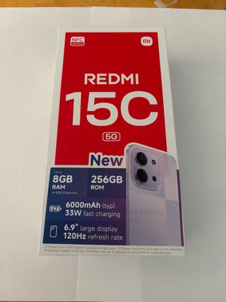 Xiaomi Redmi 15C 256GB Nero Nuovo