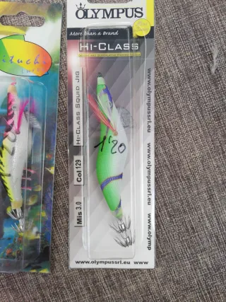 Lotes de señuelos de pesca OLYMPUS JIBIONERAS