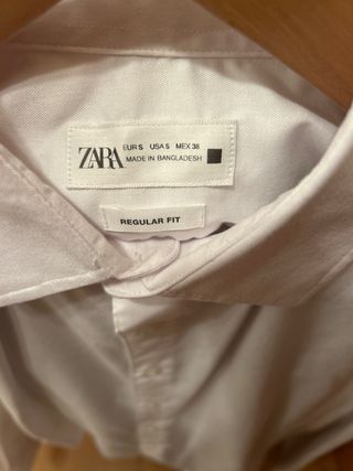 Traje Zara Azul con Camisa Blanca