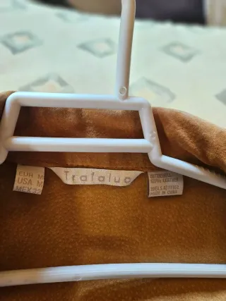 Cazadora de ante marrón