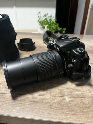 Cámara Nikon D80 Reflex Negra