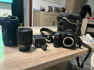 Cámara Nikon D80 Reflex Negra
