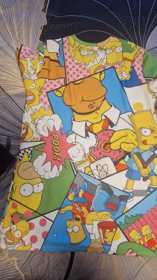 Vestido estampado The Simpsons