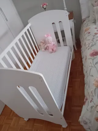 Cuna Micuna Globito Blanca