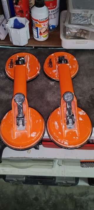 Pegas de sucção para vidro, e outros materiais