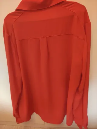 Blusa elegante naranja