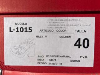 Sandalias Wonder Doradas