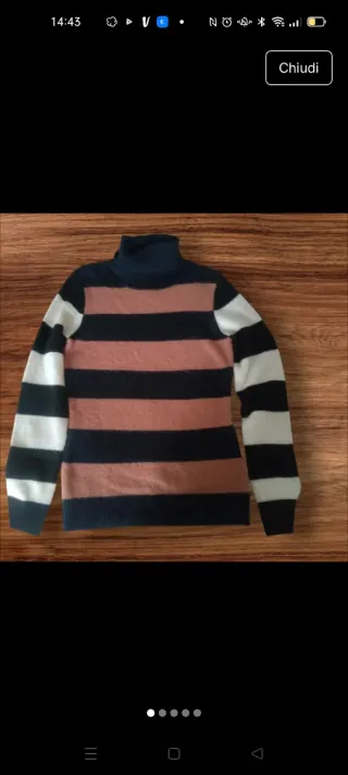 Dolce Vita maglione lana righe