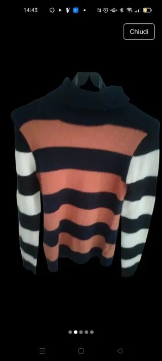 Dolce Vita maglione lana righe