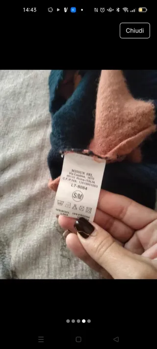 Dolce Vita maglione lana righe