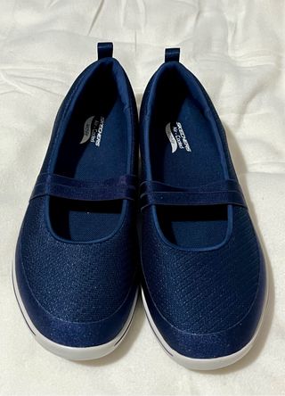 Zapatos Skechers Azules Mujer