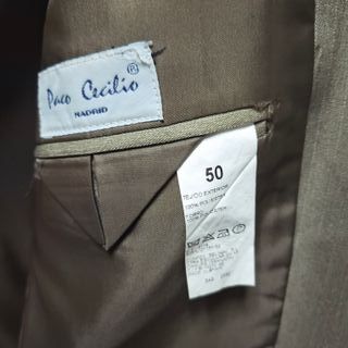 Traje Paco Cecilio Beige Hombre