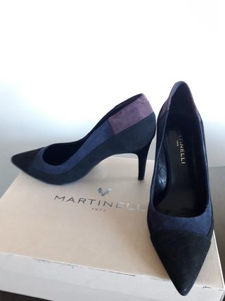 Zapatos de tacón Martinelli Negro/Azul