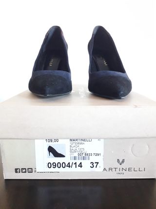 Zapatos de tacón Martinelli Negro/Azul