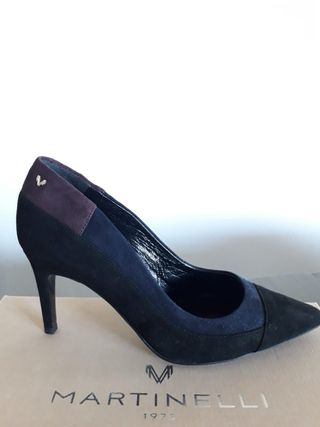 Zapatos de tacón Martinelli Negro/Azul