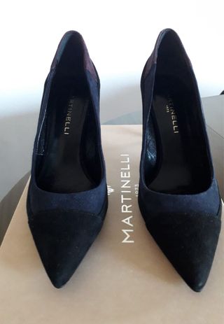 Zapatos de tacón Martinelli Negro/Azul