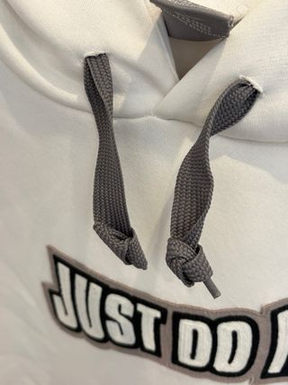 Sudadera Nike Just Do It Blanca