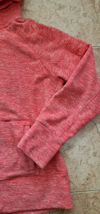 Sudadera Calvin Klein Performance Coral Talla S