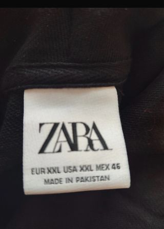Sudadera Zara bloques color