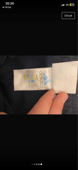 Pantaloni Adidas blu