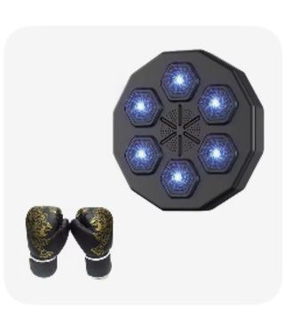 Máquina de Boxeo Musical con Guantes