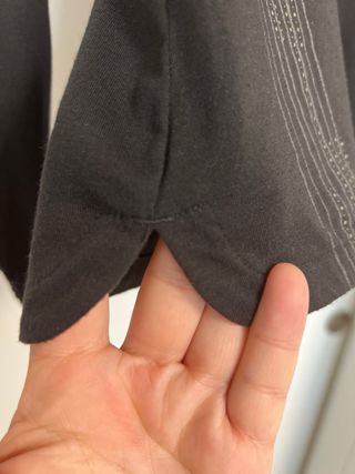 Blusa Puma Manga Larga Mujer Negra Dorada Talla S