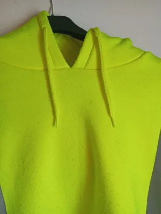 Sudadera fluorescente con bandas reflectantes