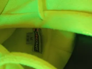 Sudadera fluorescente con bandas reflectantes