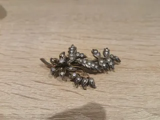 Broche Plata y Oro Siglo XX