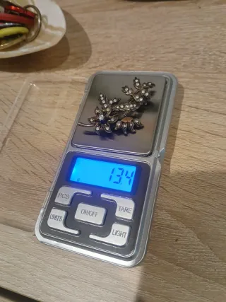 Broche Plata y Oro Siglo XX