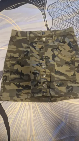 Falda mini camuflaje