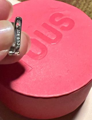 Pendientes Tous Oso Negro Plata