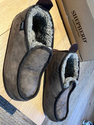 Zapatillas Shepherd Piel Talla 42 Sin Estrenar