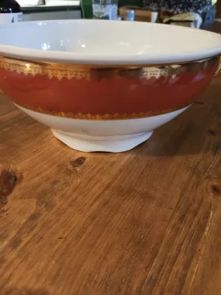 Zuppiera Titov Veles Porcellana Oro