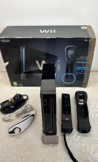 Nintendo Wii Console Nera + Accessori
