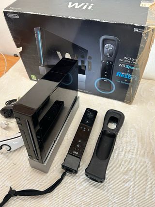 Nintendo Wii Console Nera + Accessori
