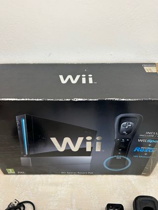 Nintendo Wii Console Nera + Accessori