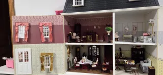 Casa de muñecas clásica