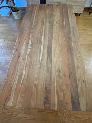 Tavolo allungabile legno e metallo 180/280×90