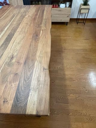 Tavolo allungabile legno e metallo 180/280×90