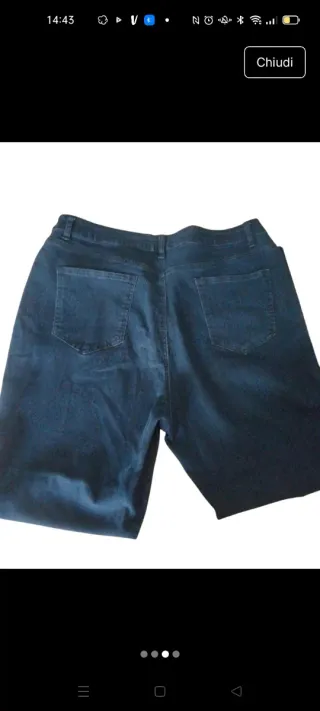 Jeans donna blu xxl