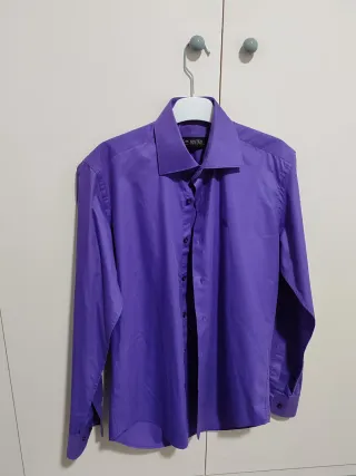Camisa ON SISTER Morada Hombre