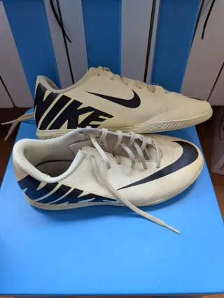 Scarpe Nike Futsal Beige/Nero