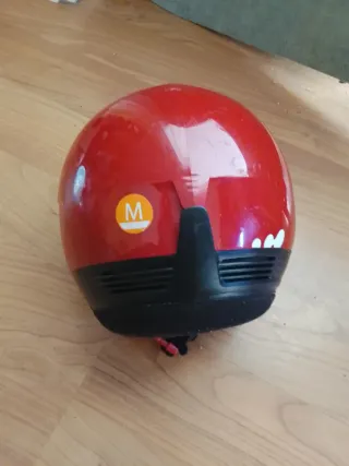 Casco de esquí o snorkel Wed'ze rojo